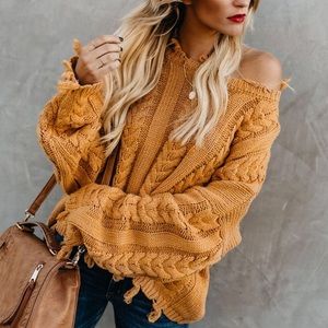 Camel sweater